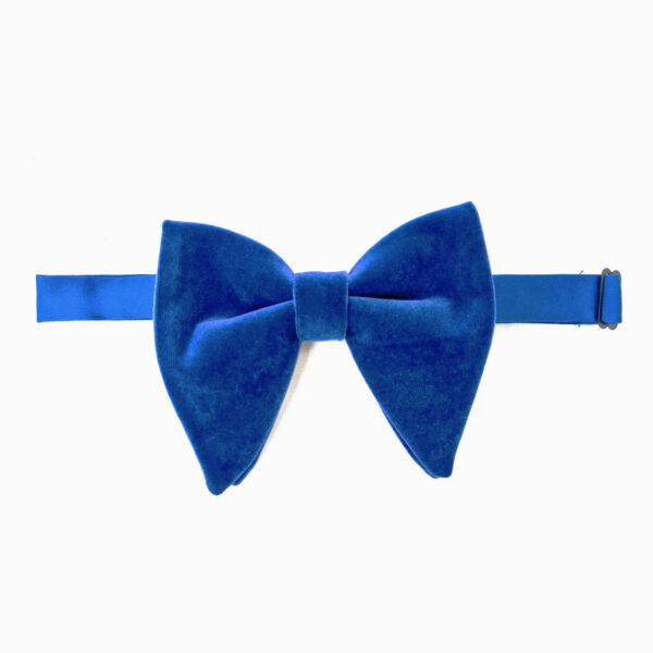 Royal Blue Large Size Butterfly Bow Tie