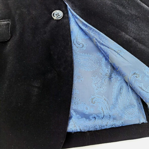 Black Velvet Blazer - Image 2