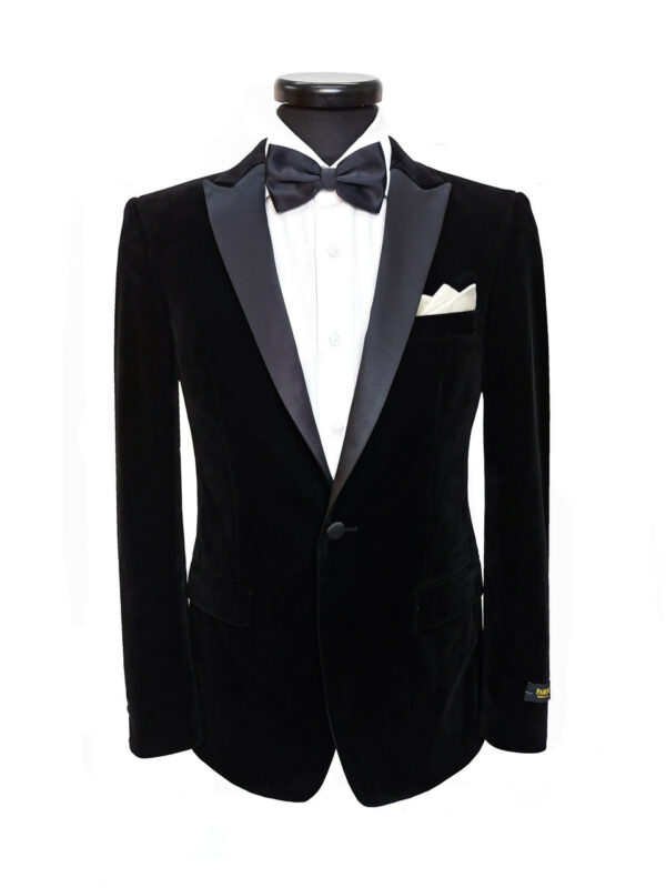 Black Velvet Dinner Blazer
