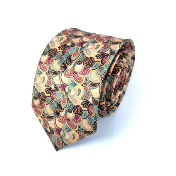 Multi Coloured Paisley Tie