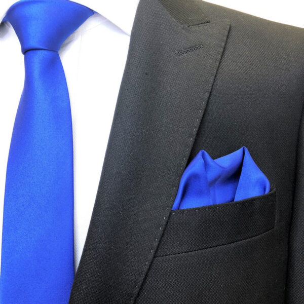 Classic Plain Pocket Square (4 Colours) - Image 2