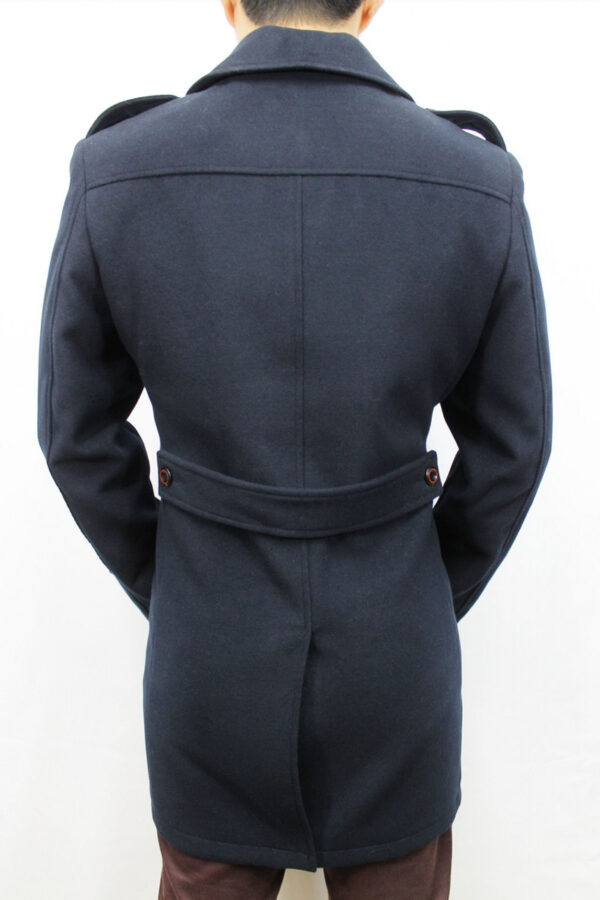 Navy Overcoat - Image 3