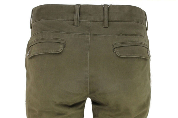 Khaki Stretch Slim Fit Chino - Image 5