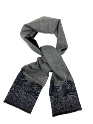Traditional Oriental Pattern Scarf