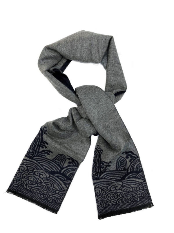 Traditional Oriental Pattern Scarf