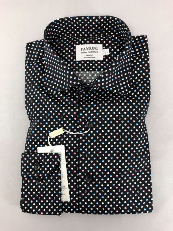 Men's Polka Dot Pure Cotton Shirt