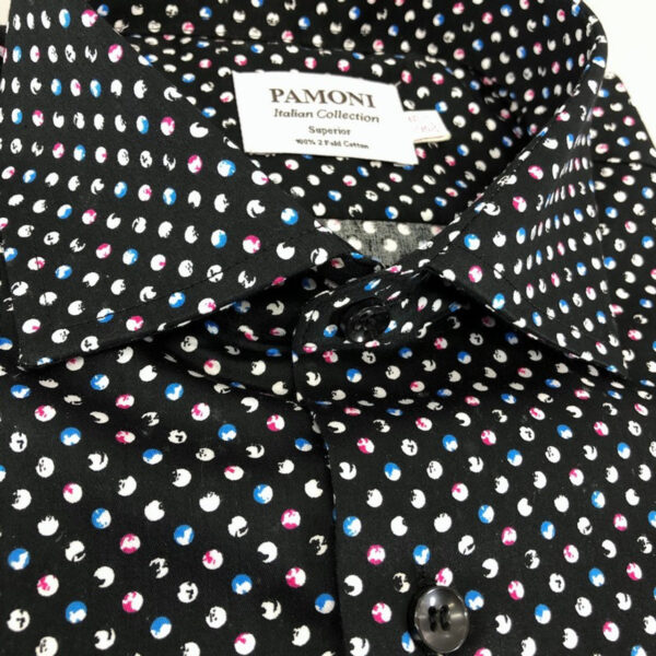 Men's Polka Dot Pure Cotton Shirt - Image 2