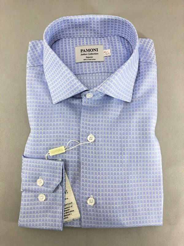 Sky Blue Check Shirt