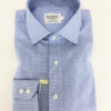 Blue Dog Tooth Slim Fit Shirt