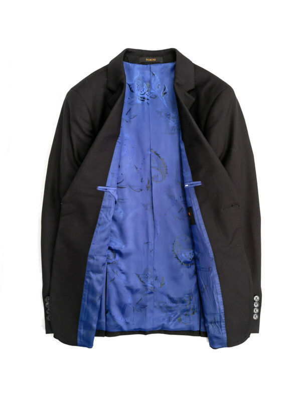 Black Sharkskin 3-Piece Suit - Image 5