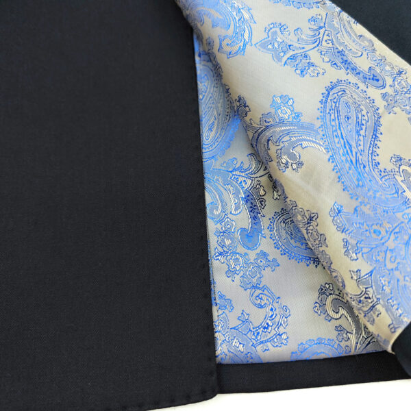 Dark Navy Double Breasted Suit - Image 2