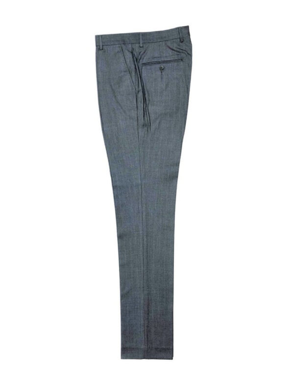 Grey Striped 2 Button 3-piece Suit - Image 5